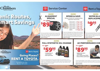 Toyota of Auburn – Direct Mail